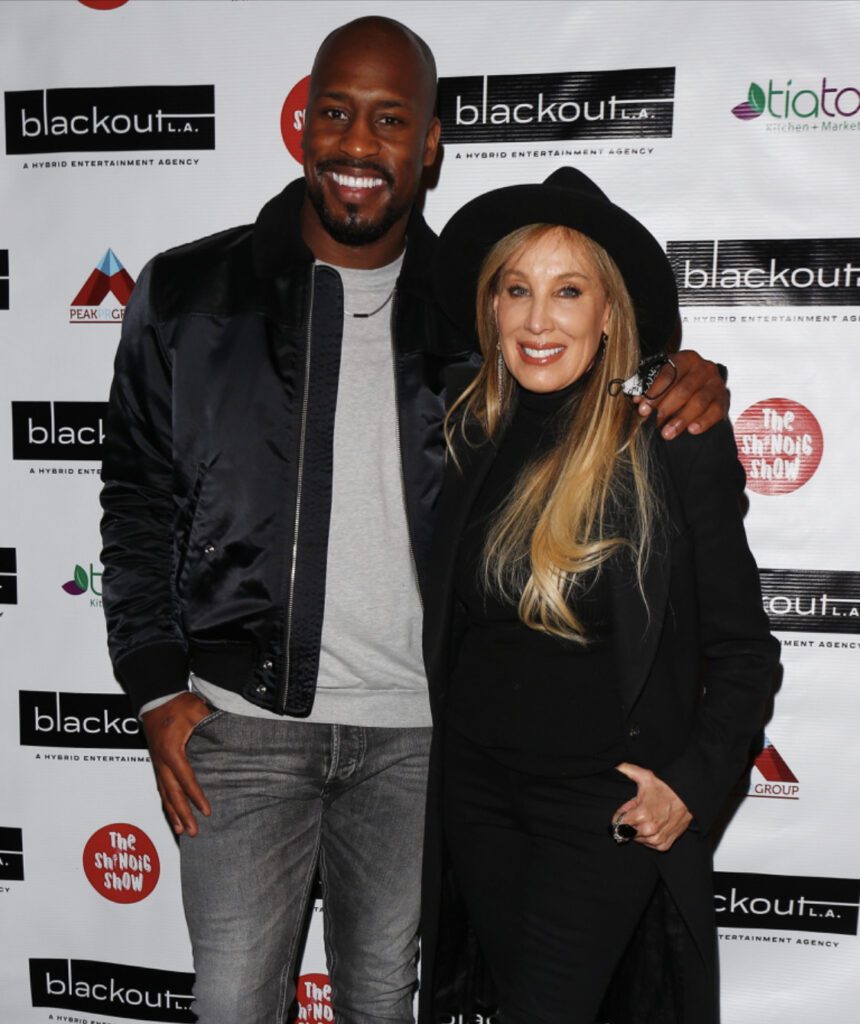 Vernon Davis and Producer Cindy Cowan