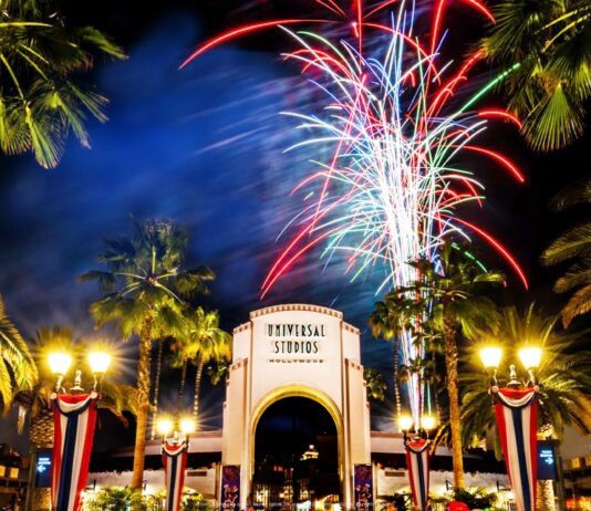 Universal Studios Hollywood - July 4 Fireworks