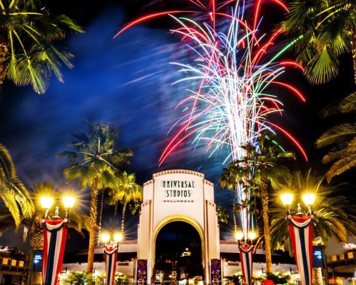 Universal Studios Hollywood - July 4 Fireworks