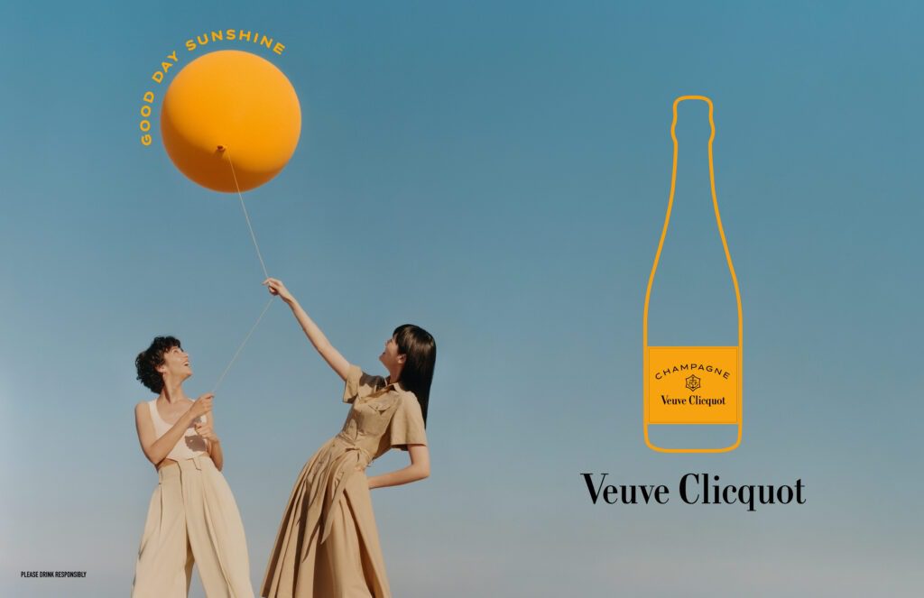 Iconic Champagne Veuve Clicquot Celebrates 250 Years with 'Good Day Sunshine'