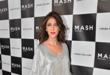 Mash Gallery owner - renowned artist Haleh Mashian