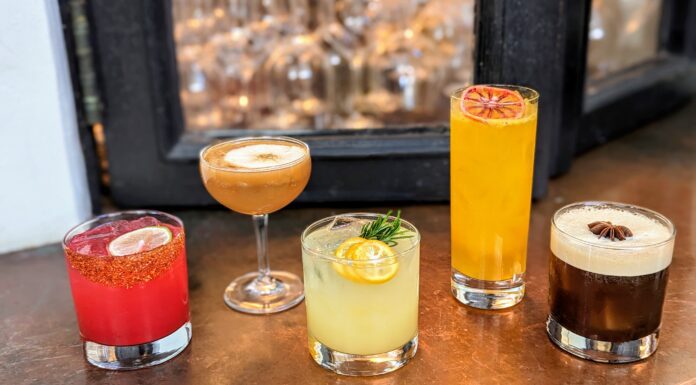 Five New Winter Cocktails by Ignacio Murillo at A.O.C. on 3rd Street & in Brentwood