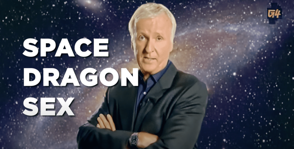 Oscar winner and filmmaking legend James Cameron appeared on the show