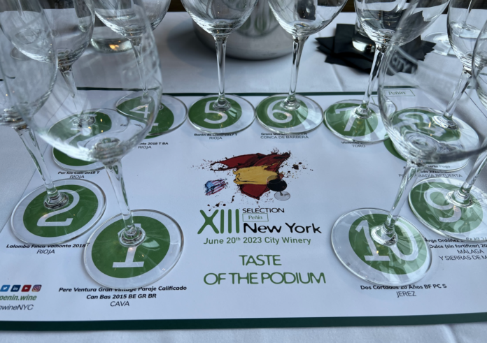 Taste of the Podium XIII offers Penin Guide 2023 Tasting at City Winery NYC with Spanish Wine Expert A.J. Ojeda - Pons