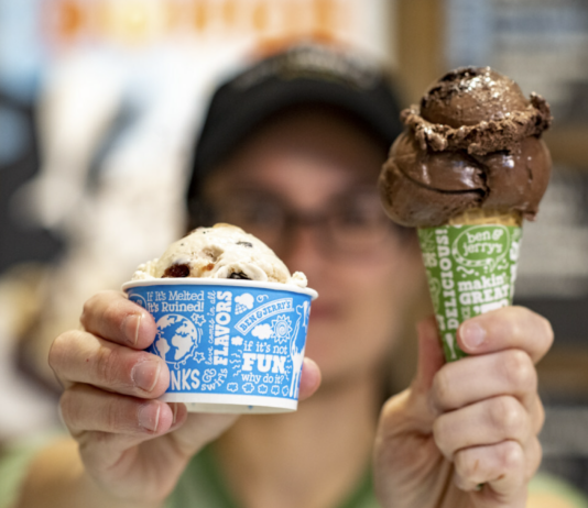 Ice Cream Legends Ben & Jerry Have a Million Scoop Goal, Can They Do it? Find out on Free Cone Day April 16