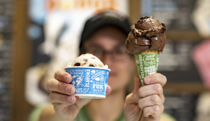 Ice Cream Legends Ben & Jerry Have a Million Scoop Goal, Can They Do it? Find out on Free Cone Day April 16