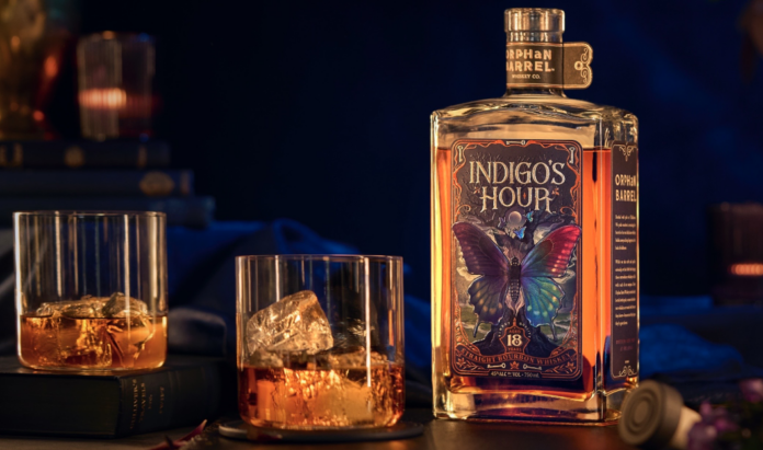 Taste Indigo's Hour, A Rare, Limited-Edition Straight Bourbon Whiskey Transformed Through 18 Years of Barrel Aging