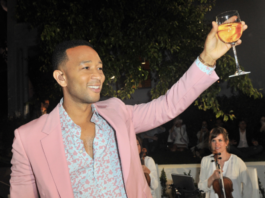 John Legend and LVE at The London WeHo Rooftop Seasonal Dining Experience