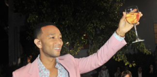 John Legend and LVE at The London WeHo Rooftop Seasonal Dining Experience