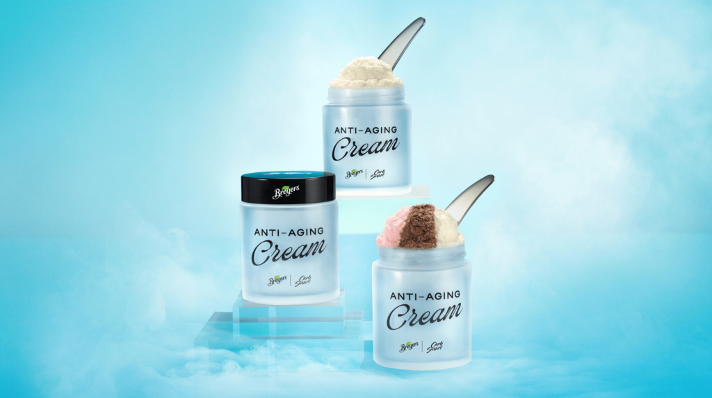 "Creamy, delicious" "Anti-Aging Cream" Breyers CarbSmart