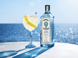 BOMBAY SAPPHIRE Sparkling Lemon, a bright, simple and refreshingly flavorful serve of BOMBAY SAPPHIRE gin