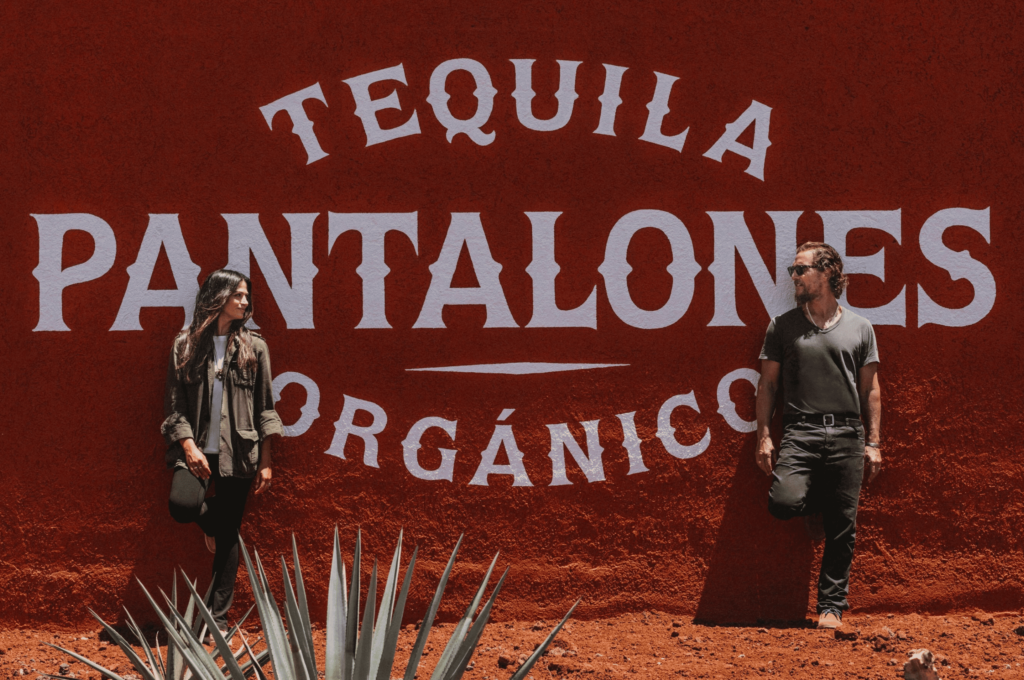 Matthew McConaughey and wife Camila's award-winning, Pantalones Organic Tequila