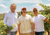 Jon Bon Jovi, Jesse Bongiovi, and Gérard Bertrand