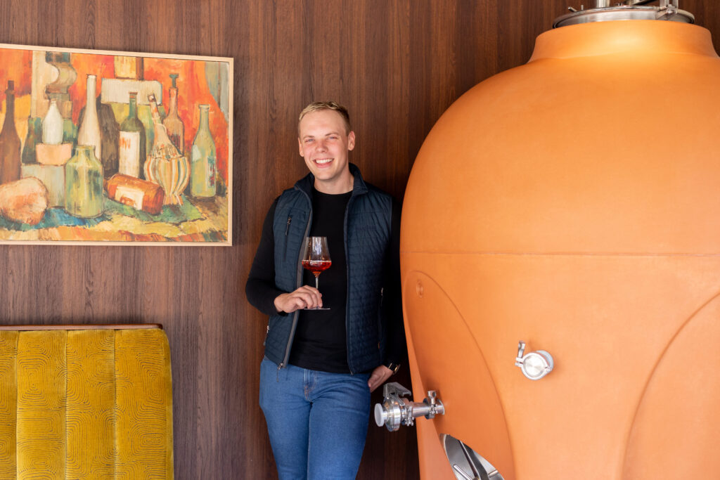 Winemaker Josh Kelly