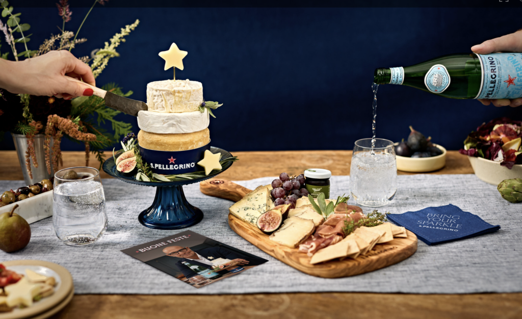 S.Pellegrino & Stanley Tucci's Holiday Cheese "Cake" 