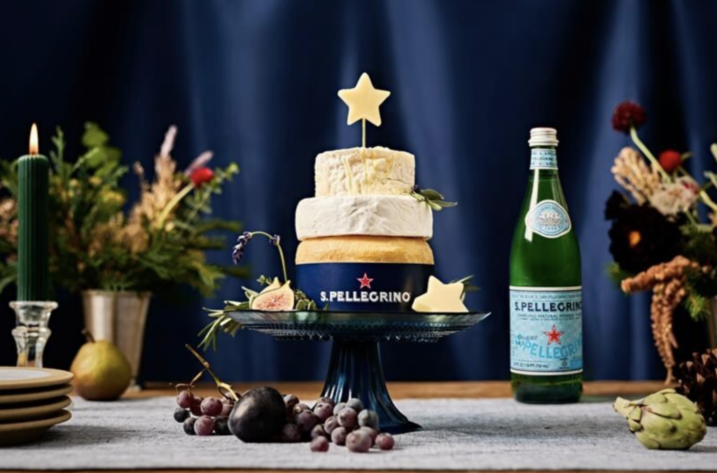 S.Pellegrino & Stanley Tucci's Holiday Cheese "Cake" 