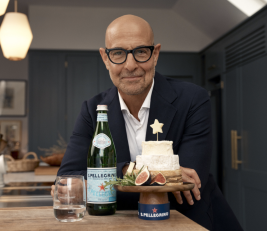 Celebrate 125 years of S.Pellegrino with S.Pellegrino & Stanley Tucci's Holiday Cheese "Cake"