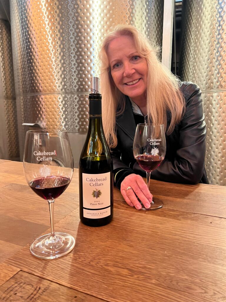 Eve Bushman at Cakebread Cellars