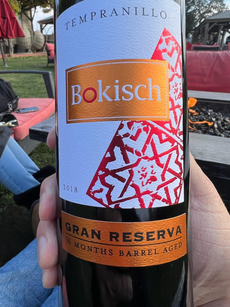 2018 Gran Riserva Tempranillo at Bokisch Vineyards