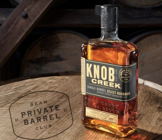 Beam Private Barrel Club, launching with Knob Creek