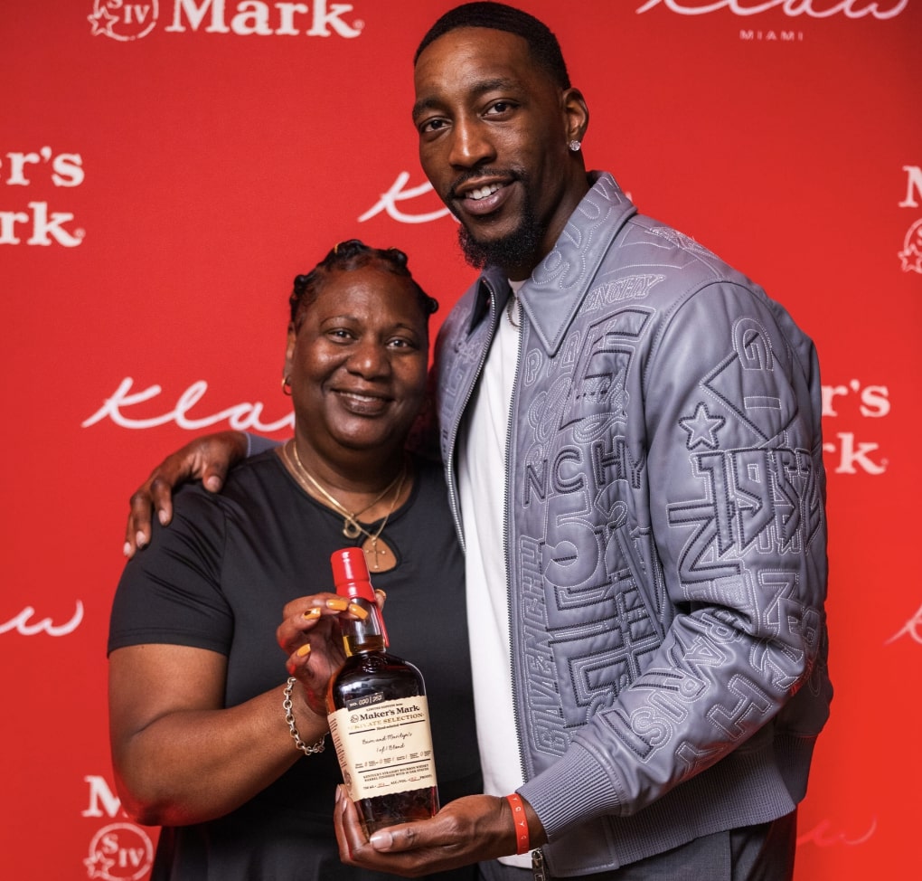 NBA All-Star Bam Adebayo launches "Bam & Marilyn's 1 of 1" Limited Edition Makers Mark 