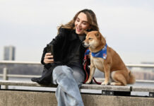 Chloe Fineman takes Peach, her dog, on a weight loss Journey with Hills Pet Nutrition  