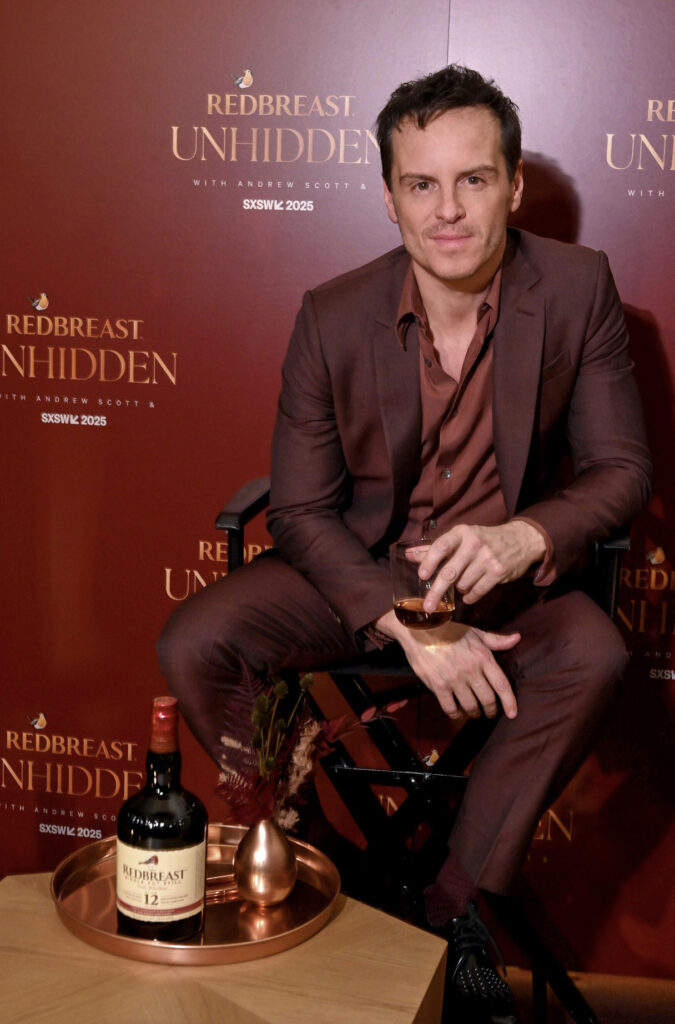 Andrew Scott Goes 'Redbreast Unhidden' with SXSW Team Up for Redbreast Irish Whiskey 