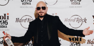 Pitbull Brings Voli 305 Premium Vodka to Hard Rock