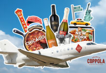 pizza and wine tasting tour by private jet