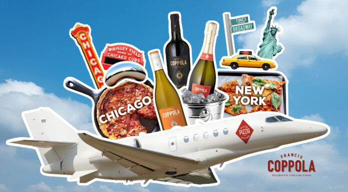 pizza and wine tasting tour by private jet