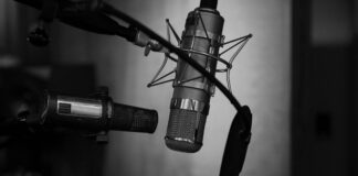 record podcast audio at home