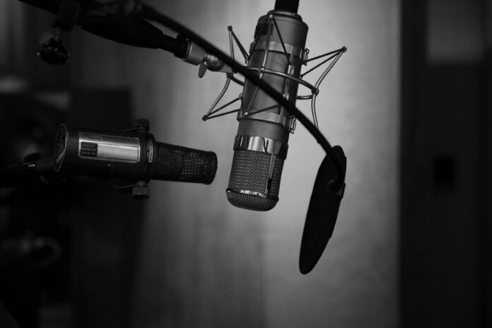 record podcast audio at home