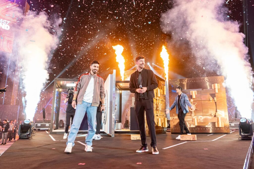 Inside the MrBeast Beast Land Riyadh Season launch