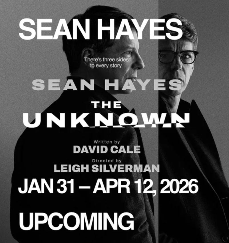 Sean Hayes returns Off-Broadway in David Cale’s thriller The Unknown