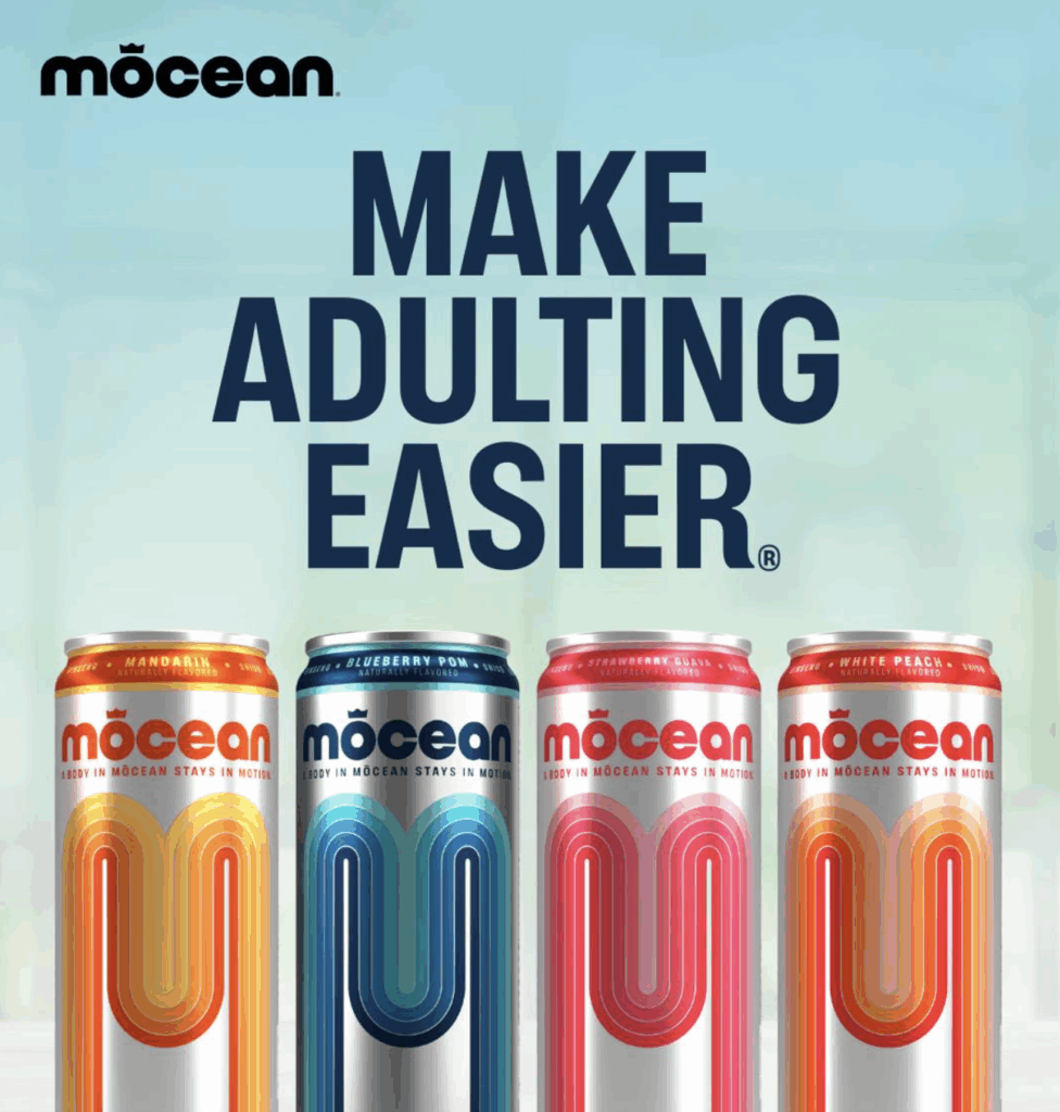 Mocean’s taurine-free functional energy drink