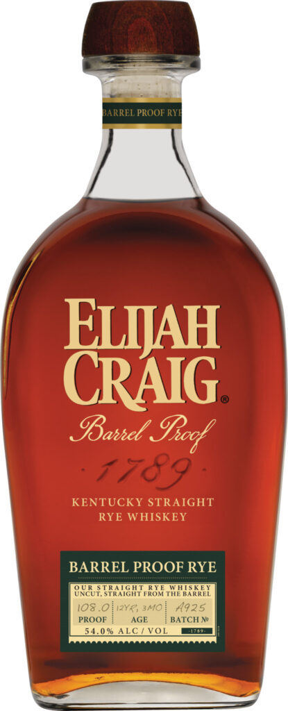 Elijah Craig Barrel Proof Rye
