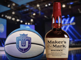 Maker's Mark announces first sports partnership with Unrivaled women's basketball league, bringing bourbon experiences to Miami and Philadelphia arenas in 2026.