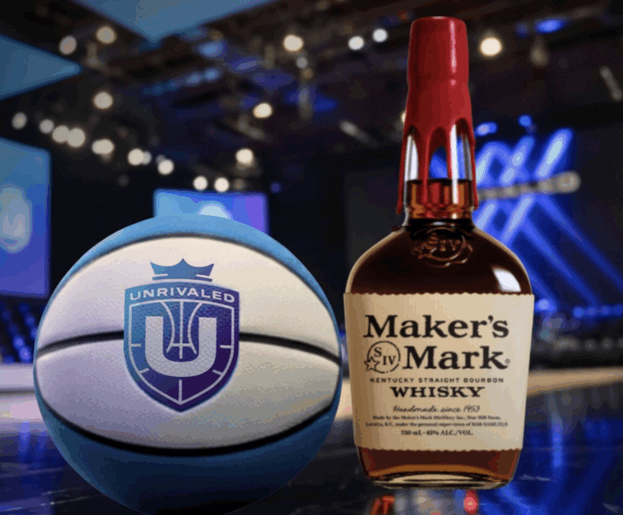 Maker's Mark announces first sports partnership with Unrivaled women's basketball league, bringing bourbon experiences to Miami and Philadelphia arenas in 2026.