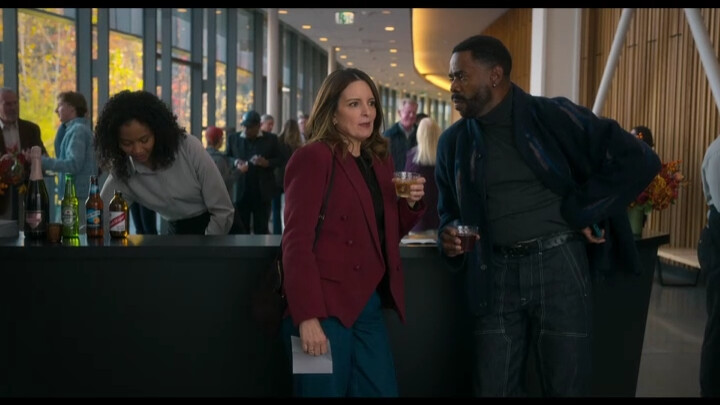 Tina Fey and Colman Domingo with Aphrodise Sparking Rose in the Netflix hit The Four Seasons