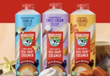 Horizon Organic launches organic dairy coffee creamers