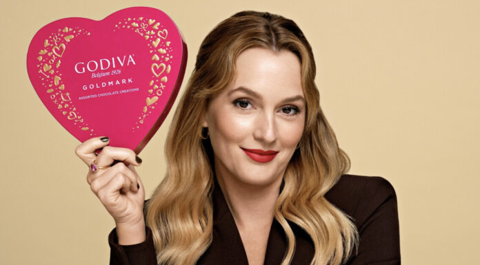 Leighton Meester returns for Godiva Valentine’s Day Chocolates