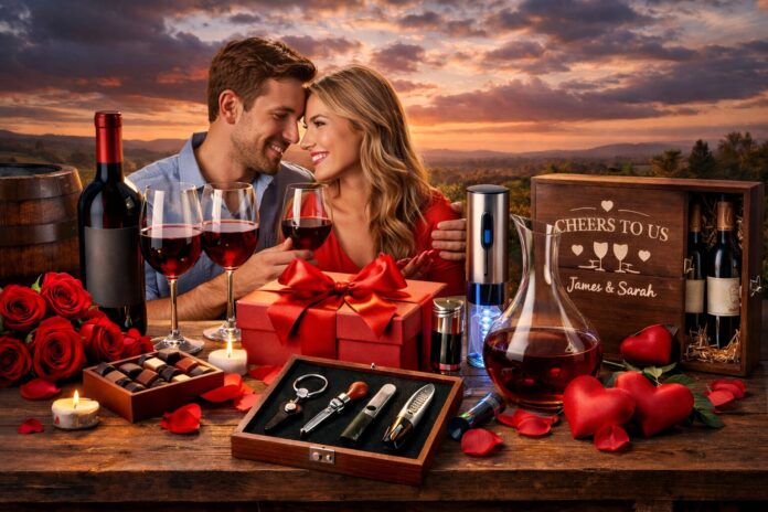 Discover 12 Valentine's Day Gifts for Wine Lovers that go beyond the bottle. From Coravin systems to decanters, surprise your oenophile