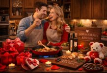 Find 12 Valentine's Gifts for Foodie Couples obsessed with cooking. From pasta-making kits to Japanese knives, culinary tools they'll use