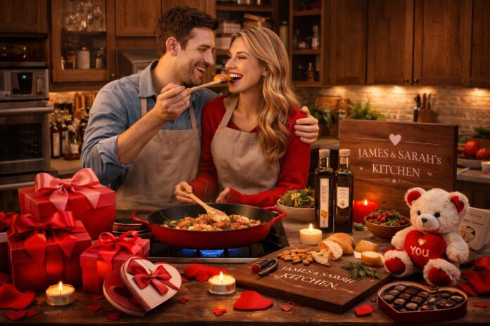Find 12 Valentine's Gifts for Foodie Couples obsessed with cooking. From pasta-making kits to Japanese knives, culinary tools they'll use