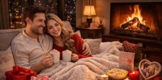 Discover 12 cozy Valentine's Day gifts for homebodies who love staying in. From weighted heated blankets to mini projectors, perfect comfort.