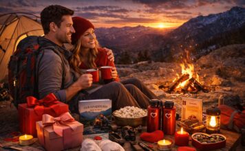 Find 12 Valentine's Gifts for Adventure Couples who hike, camp, and explore together.