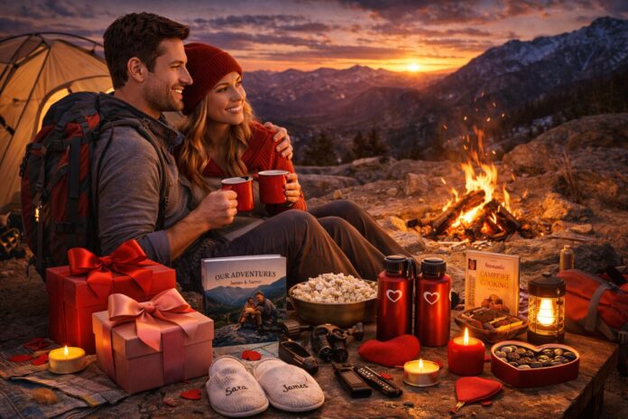 Find 12 Valentine's Gifts for Adventure Couples who hike, camp, and explore together.