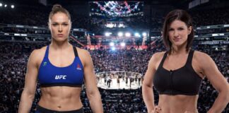 Netflix stages its first-ever live MMA event as Ronda Rousey and Gina Carano finally throw down on May 16 at the Intuit Dome in LA.