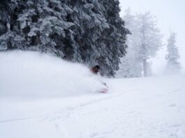 Mountain High in Wrightwood just got slammed with 10-14" of fresh powder