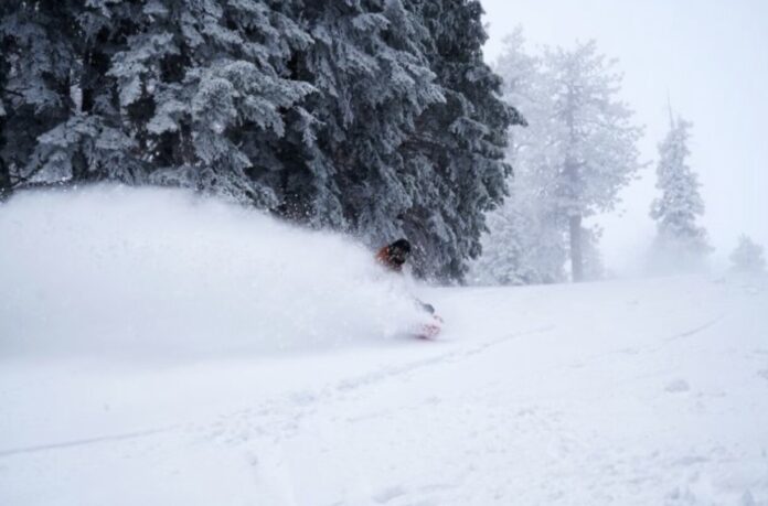 Mountain High in Wrightwood just got slammed with 10-14